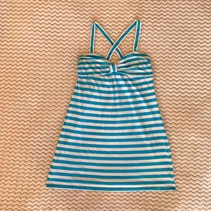 PINK Vintage Pin Up Style Sundress XS